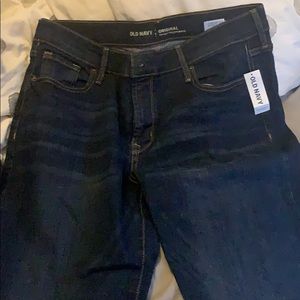 Old navy dark jeans